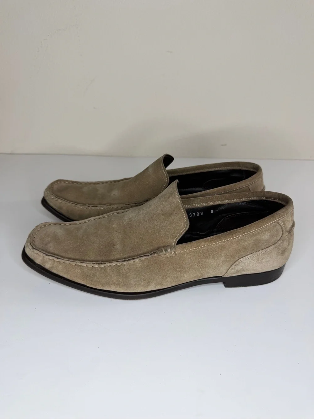 to boot New York Driving Loafers Casual Shoes Men Size 9 Brown Suede comfort
